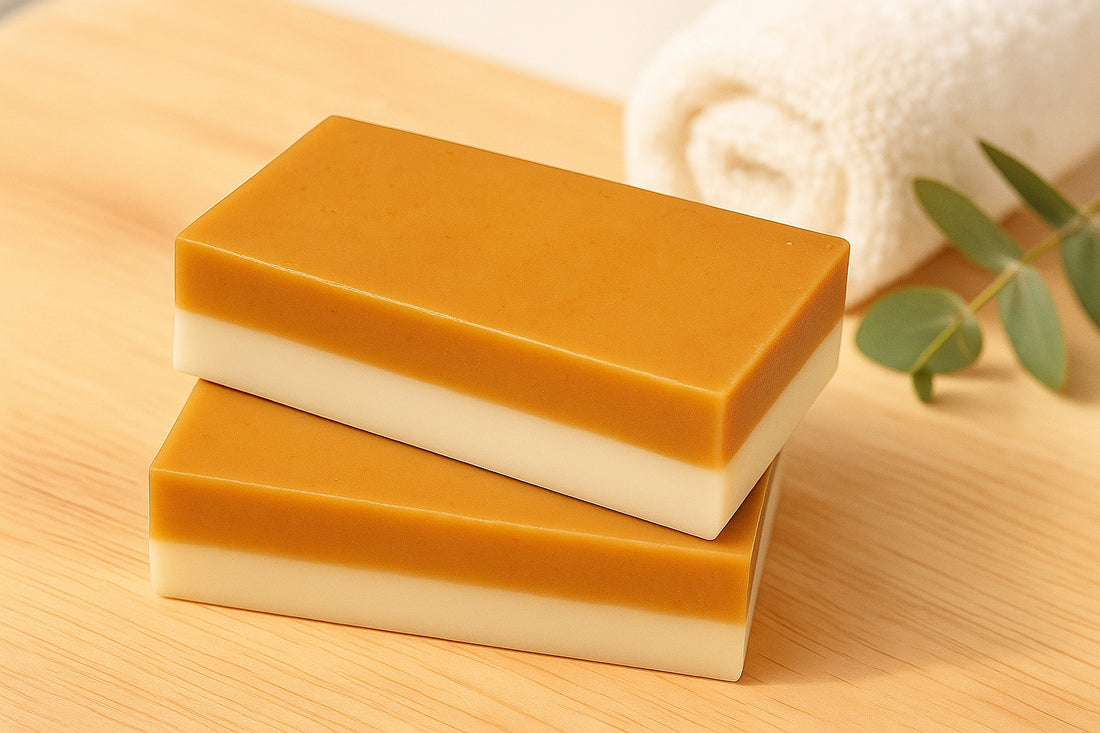 TWO LAYER DOUBLE WHITENING SOAP