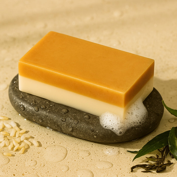TWO LAYER DOUBLE WHITENING SOAP